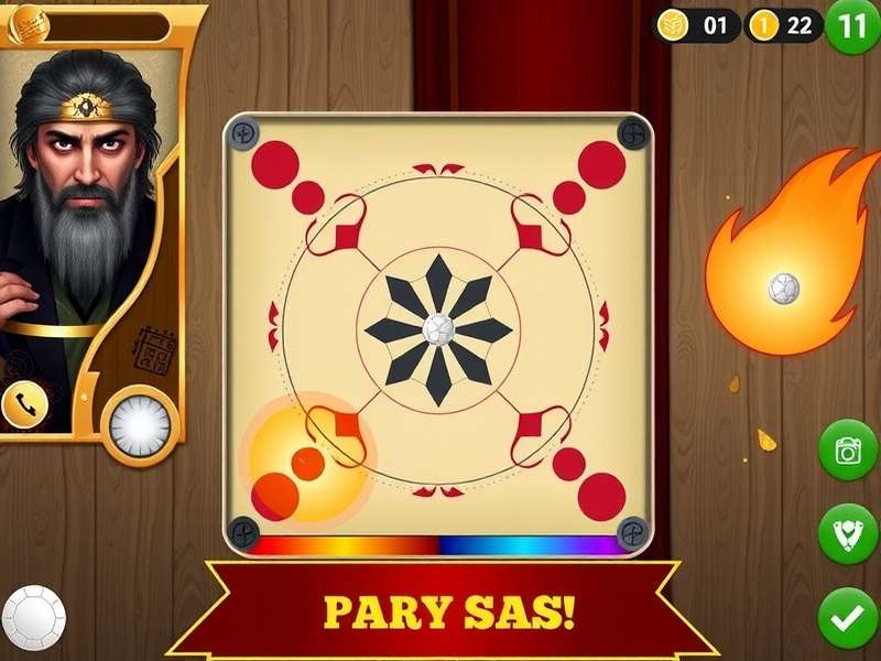 Carrom Blitz Master Gameplay Screenshot